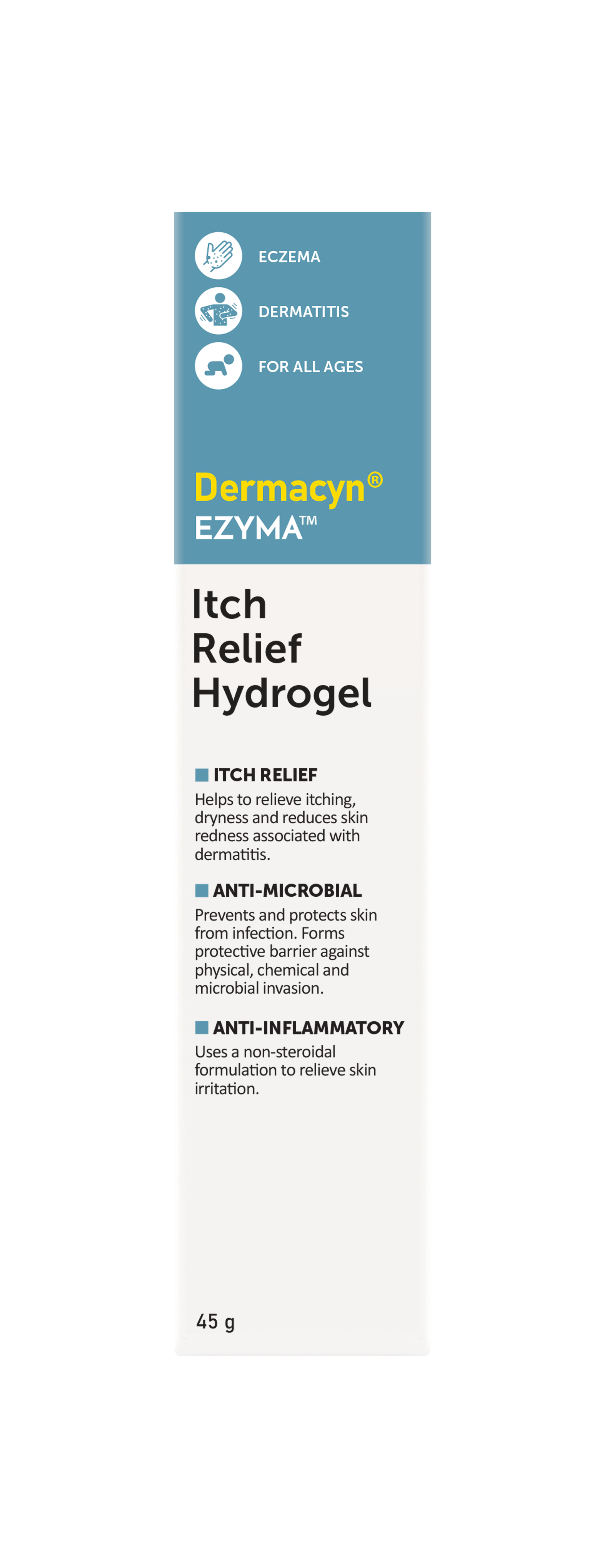Dermacyn® EZyma™ Hydrogel Used in hospitals and clinics